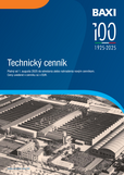 Technický cenník BAXI 08-2025
